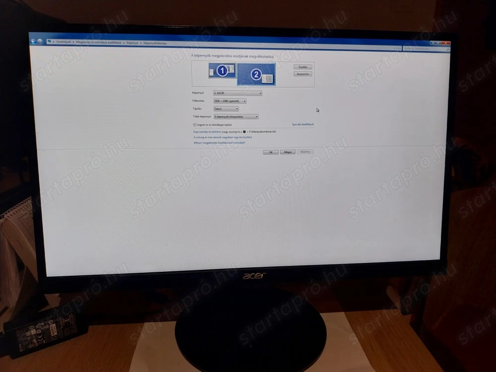 Acer 23" (58,5cm) LED monitor dobozában eladó!