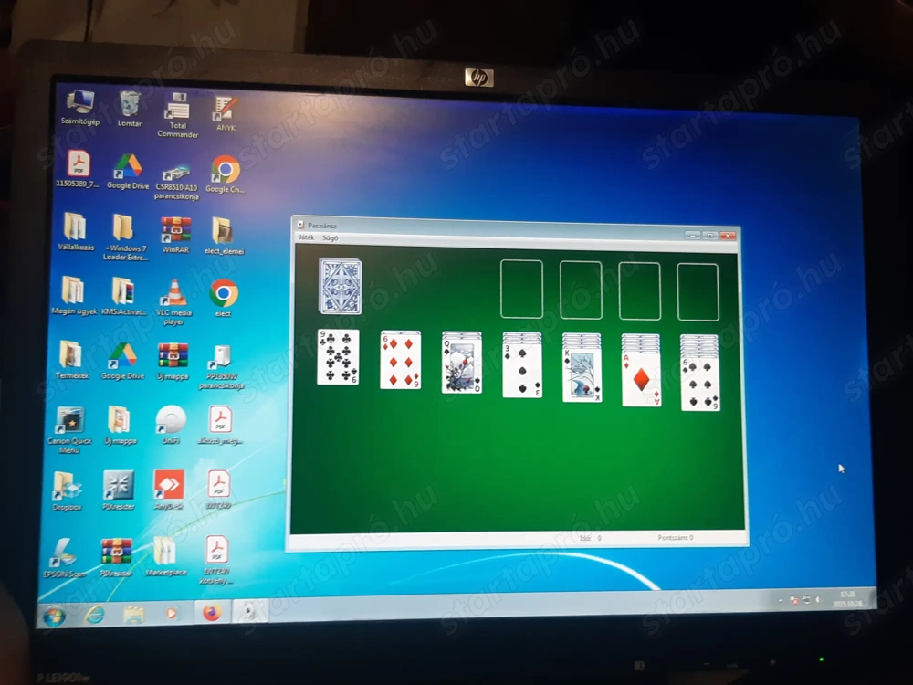 HP LE1901W LCD monitor 19" jól működő