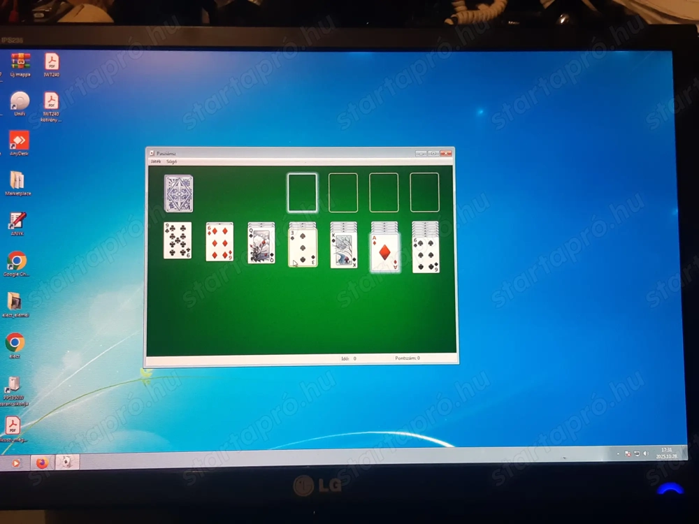 LG Flatron IPS235V LED monitor 23" jól működő