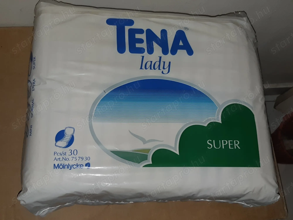 Tena Lady Super 30db-os inkontinenciabetét új bontatlan csomag eladó.