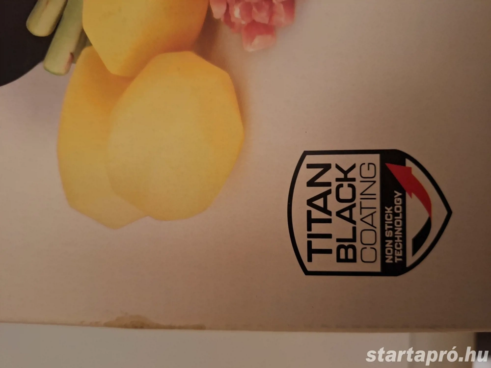 Teljesen új kovácsolt titán falú edény 