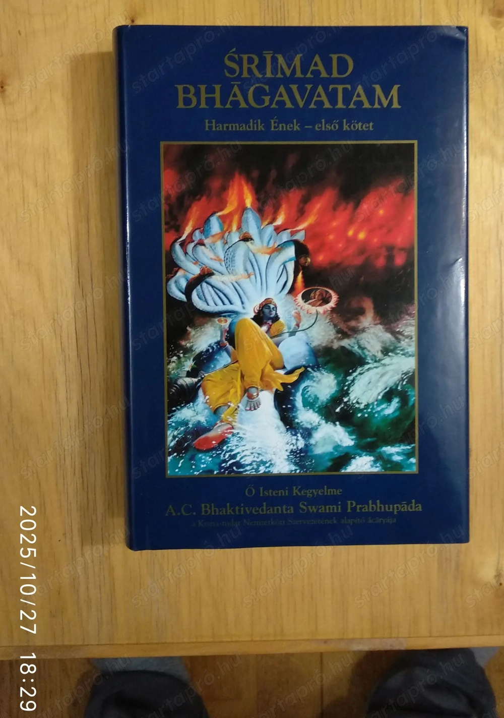 Srimad  Bhagavatam   Harmadik Ének, első kötet