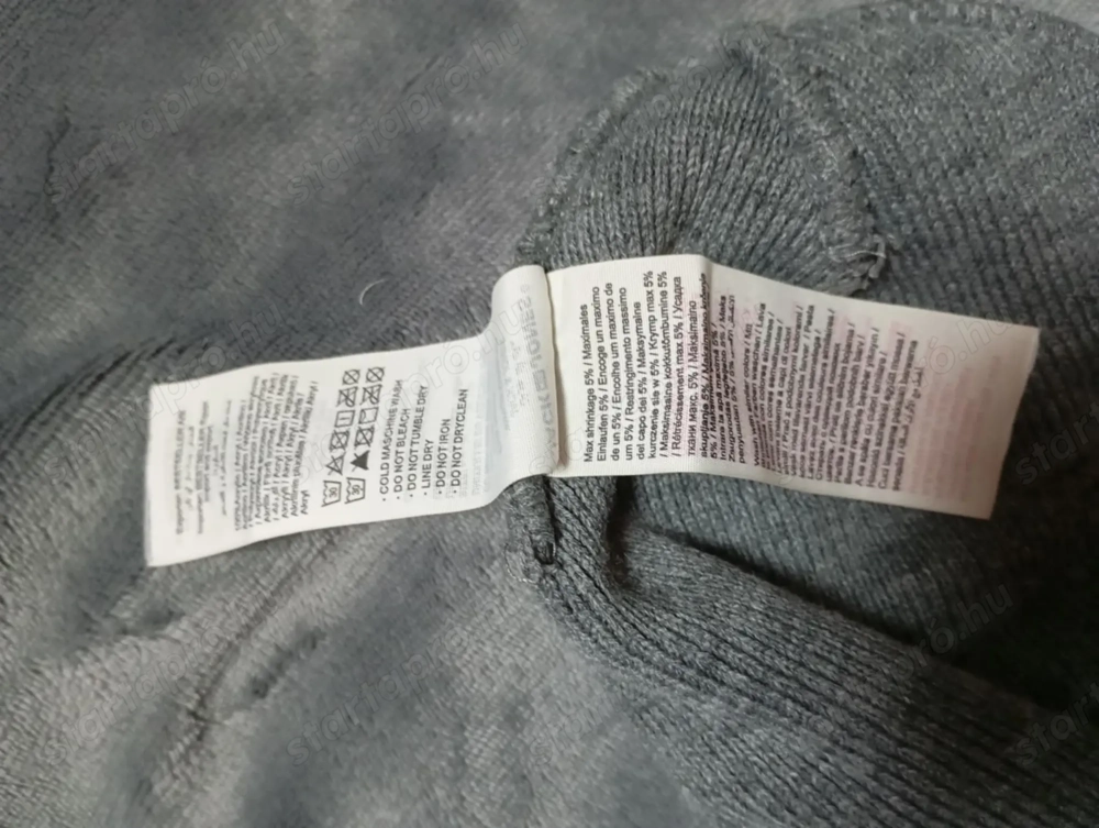 Jack & Jones télisapka szürke hibátxlan, tiszta állapotban.