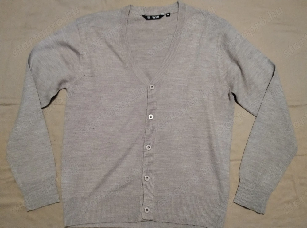 Vintage kötött kardigán M méret