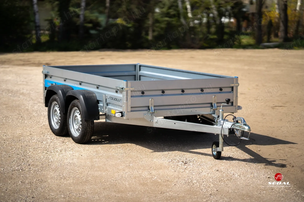 Új SEBAL - Solidus 263 - 2 tengelyes utánfutó (263 x 150 cm)