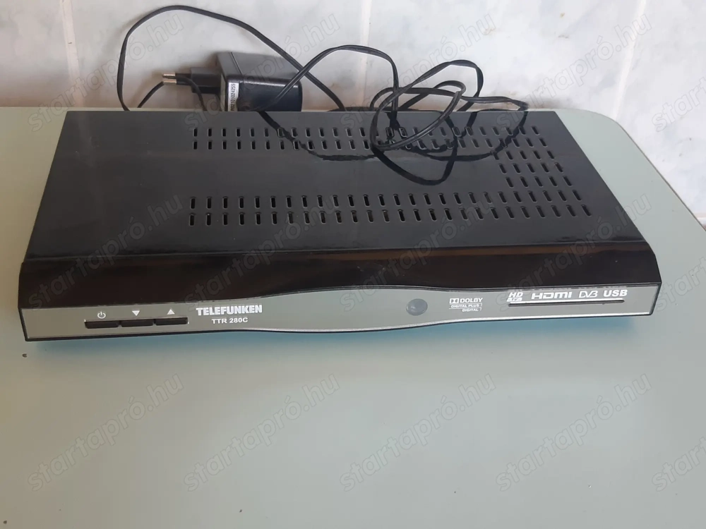 Telefunken TTR280C DVB-T2 MinDig TV beltéri egység működő