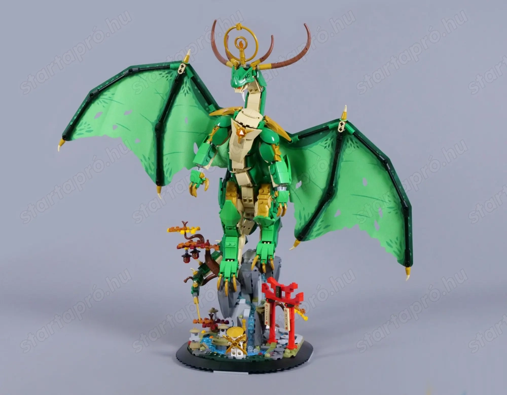Lego komp. Ninjago 71847 Őrsárkány  Sárkány 1650db Lepin ÚJ