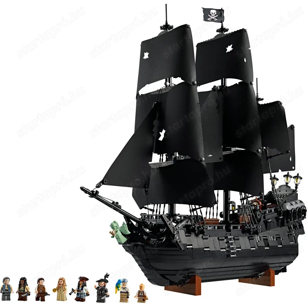 Lego komp. Karib Tenger kalózai 10365 Jack Sparrow kalózhajója Fekete Gyöngy 2862db UCS Lepin ÚJ
