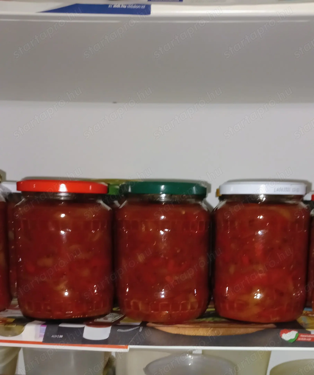 Házi készítésű lecsó eladó!