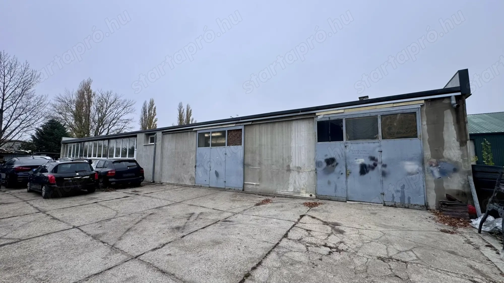 Hosszútávra kiadó, 150 nm-es, műhely - raktár- telephely!