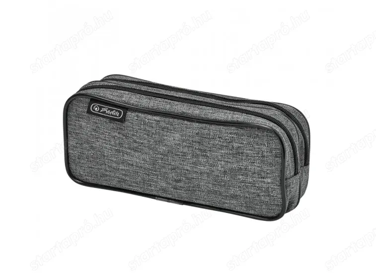 Herlitz tolltartó dupla textil  állapot újszerű  