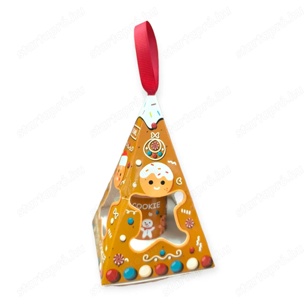 Karácsonyi szoba légfrissítő keksz illattal és mézeskalács figurákkal 30ml