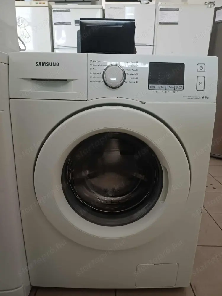 Használt Samsung WF60F4E0N0W LE Elöltöltős Mosógép [H17371] 1-3 hónap garancia