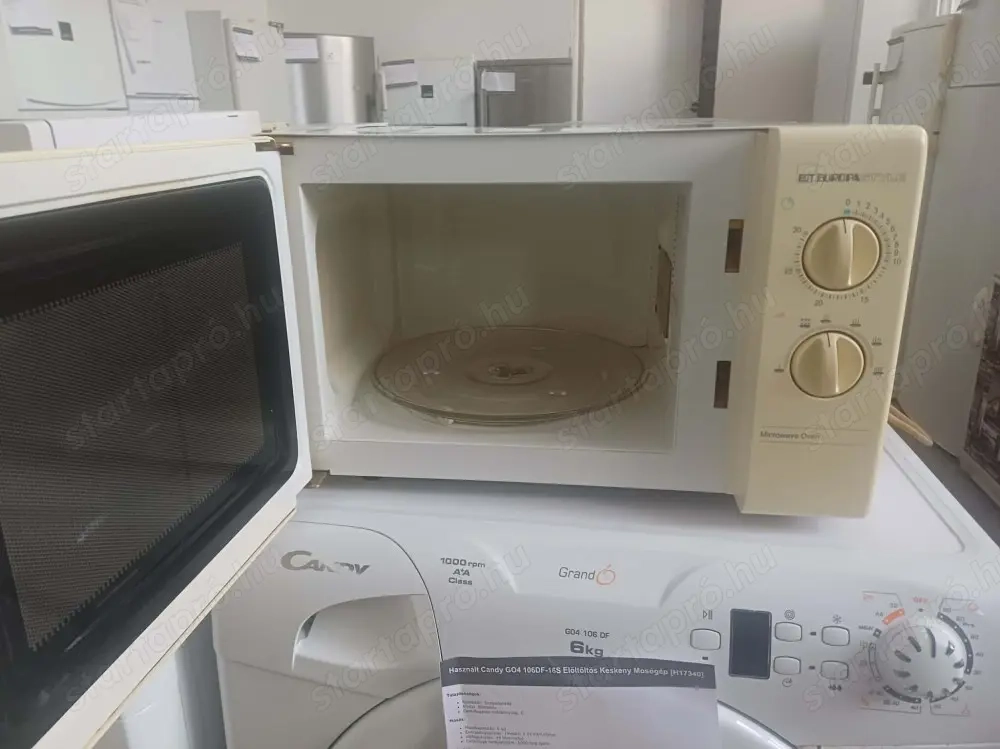 Használt EuropaStyle MW1251 Mikrohullámú Sütő [H17383] 3 hónap garanciával