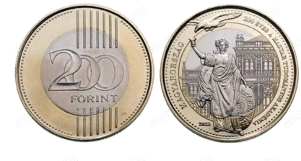 Uj fotgalmi 200 forintos