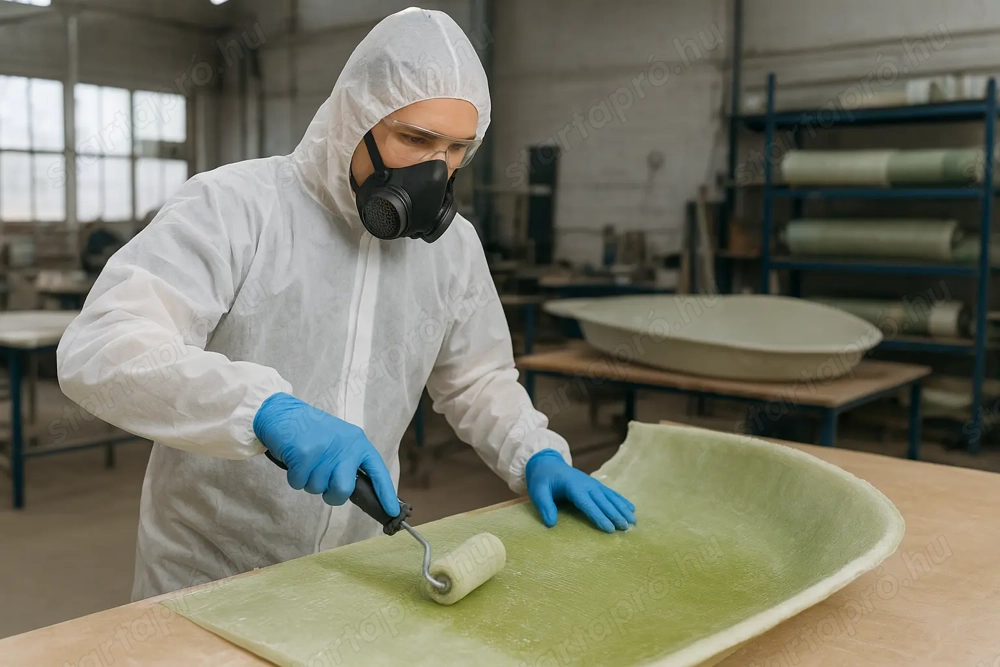 28 3. Műanyag termékgyártó (GFK) német munka Stuttgart közelében