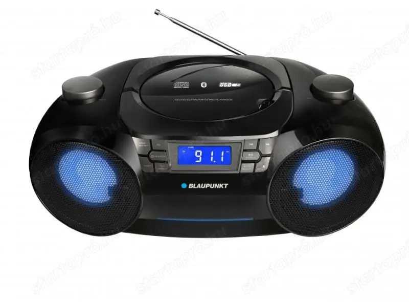 Blaupunkt BB31LED hordozható rádió, CD, MP3 lejátszó 