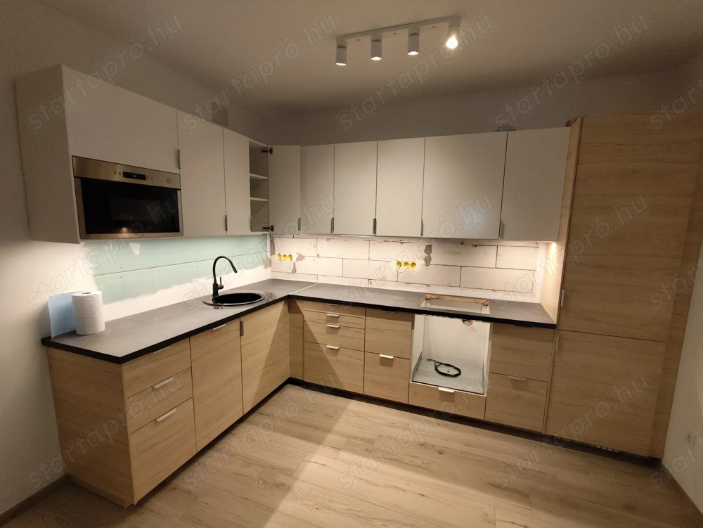 A konyha építés még sosem volt ilyen egyszerű