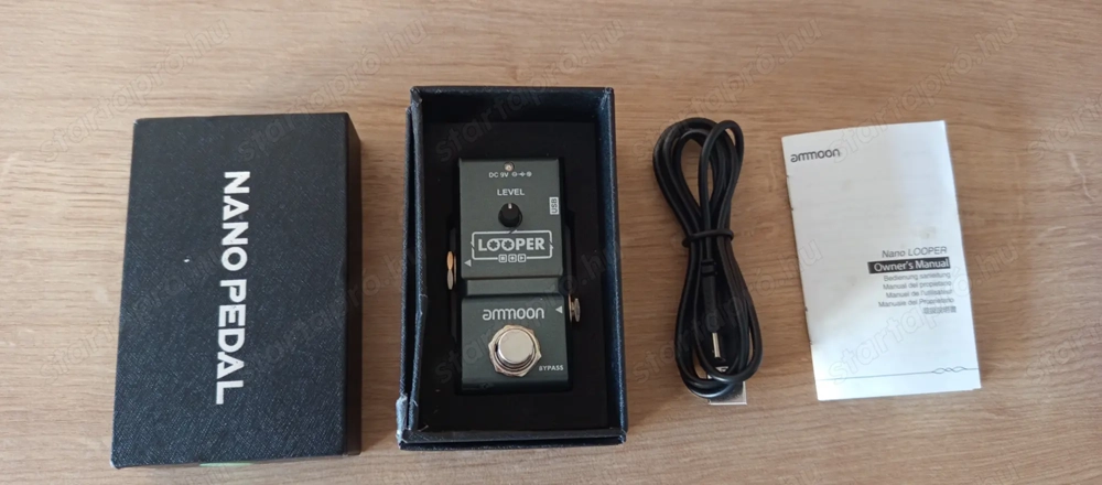   Ammon nano looperpedál kiváló állapotban eladó.  Párszor használt abszolút új. USB kábellel gépre 