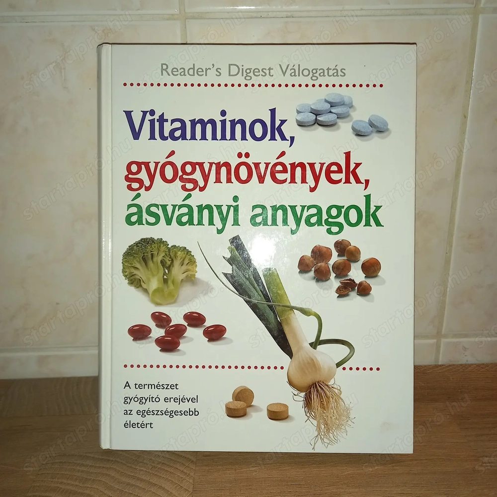 Readers Digest: Vitaminok, gyógynövények, ásványi anyagok című könyv eladó