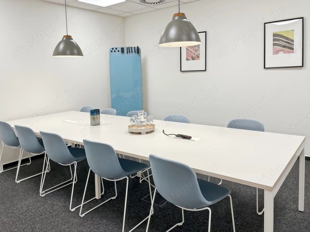 Privát irodahelyiség 10 fő számára