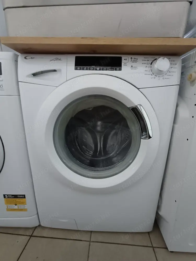 Használt Candy GVW485T 01-S Mosó-és Szárítógép [H17408] 1-3 hónap garanciával