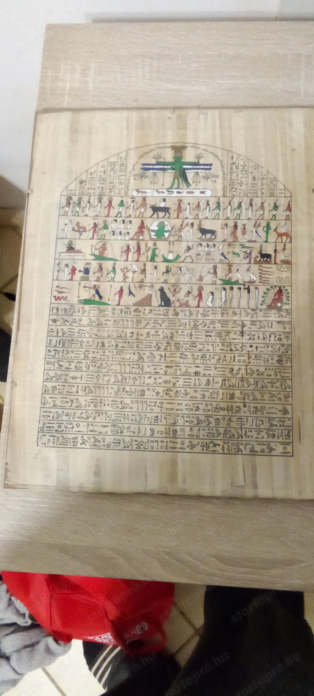 egyiptomi papirusz másolat