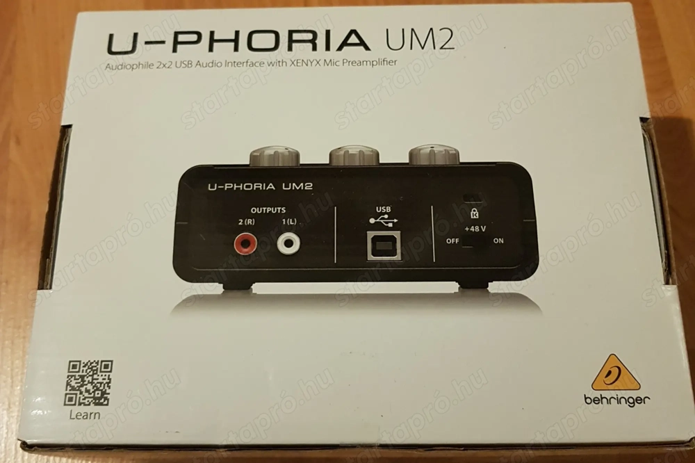 UM2 hangkártya u-phoria új