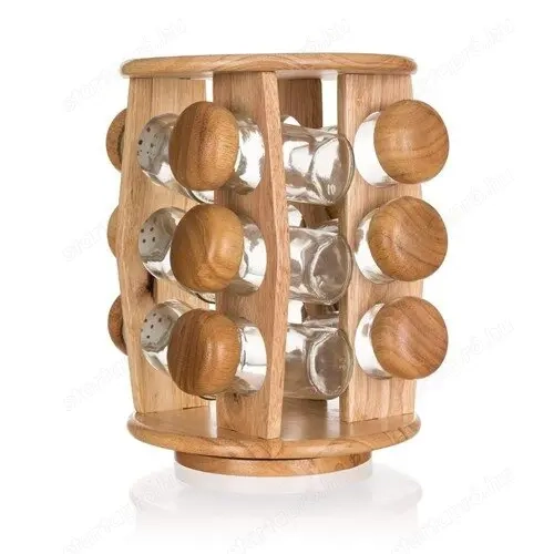 Banquet BRILLANTE 12 részes fűszertartó  forgó talpas 