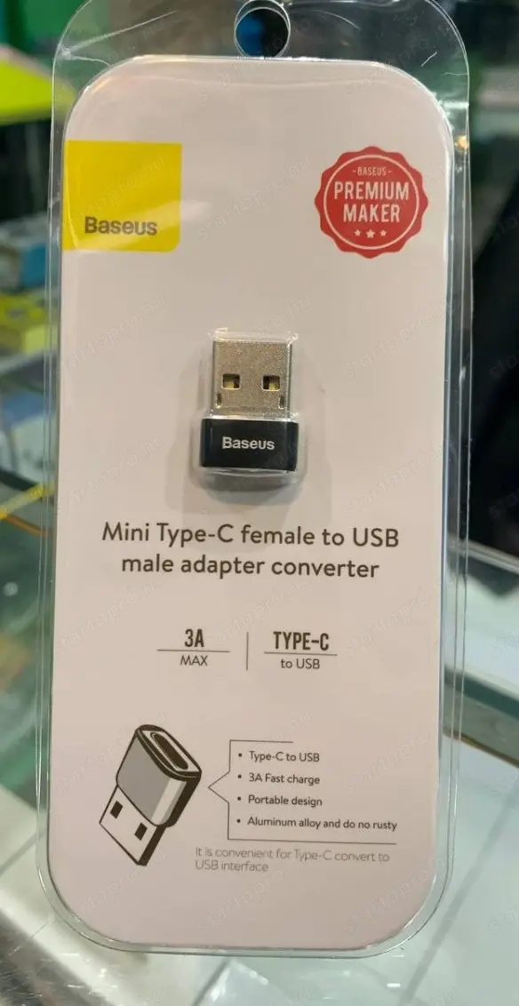 Baseus USB anya - USB-C apa Adapter