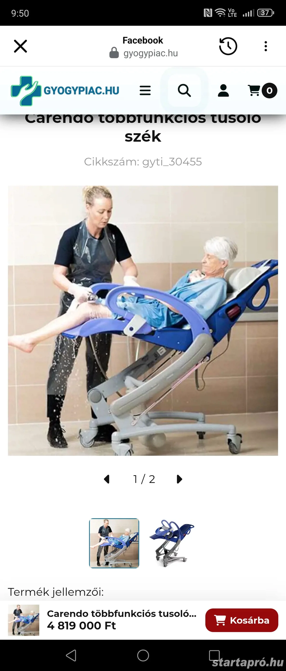 Carendo elektromos fürdetősz k 