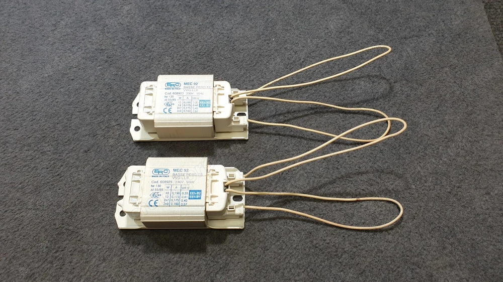 MEC92 neon ballaszt eladó, 10W, 13W, 2x7W, 2x9W