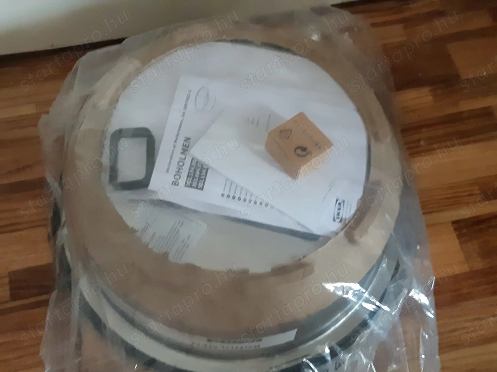 IKEA BOHOLMEN egymedencés beépíthető mosogató új, rozsdamentes, 45 cm