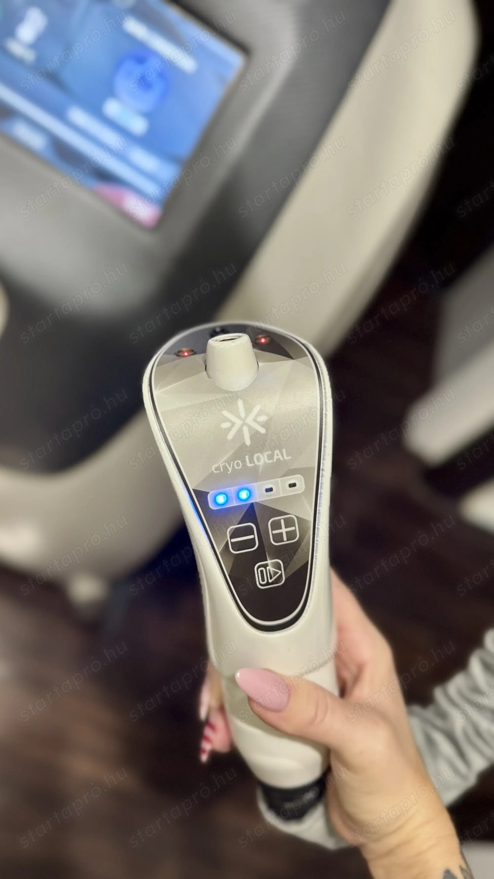 Local Cryo  helyi krioterápiás készülék-számlás Megkímélt állapot-Otthoni használat, Azonnal vihető