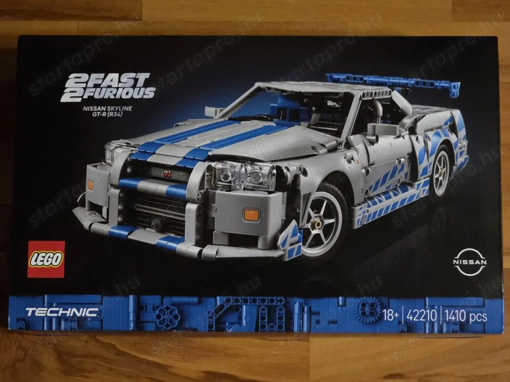 Szuper ajándék karácsonyra! Új bontatlan Lego Nissan Skyline GT-R (R34) eladó.