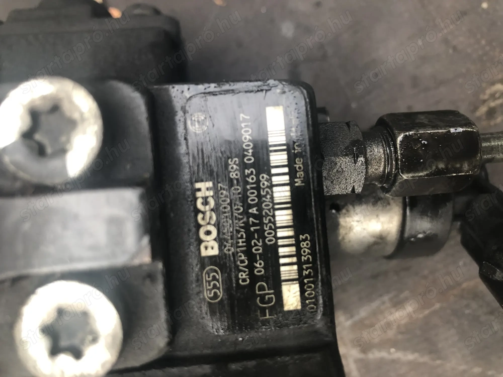 Opel Astra Fiat Multijet 1.9 nagynyomású Szivattyú 0445010097 1.9 D Multijet (D19AA) 1910ccm 120LE 8