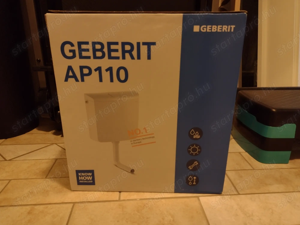 2 db új Geberit AP 110 falon kívüli WC-tartály eladó, ár: 12e ft db, v. 23e ft mindkettő
