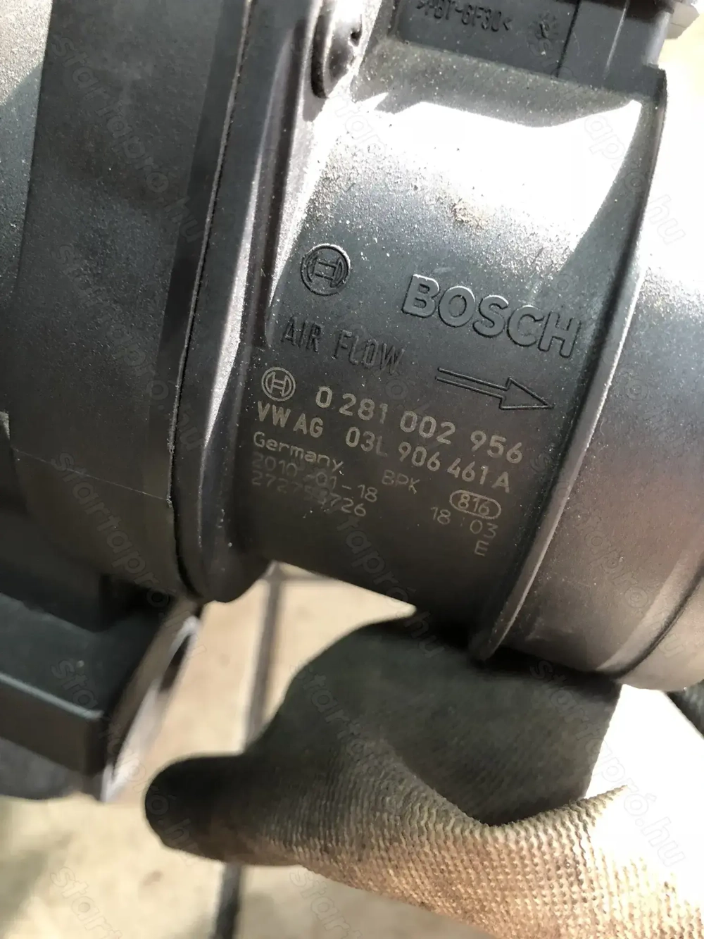 Volkswagen ,Skoda, Audi 2.0 TDI   légtömegmérő posta megoldható