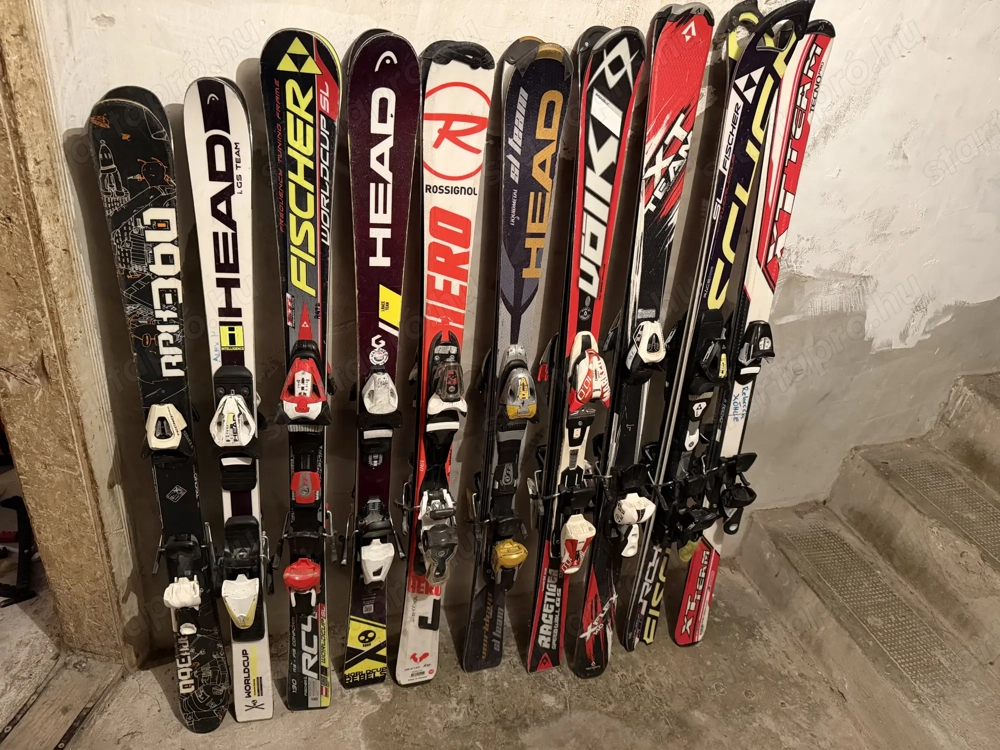 121-145 cm közötti gyerek carving sílécek eladóak 11.000-20.000Ft