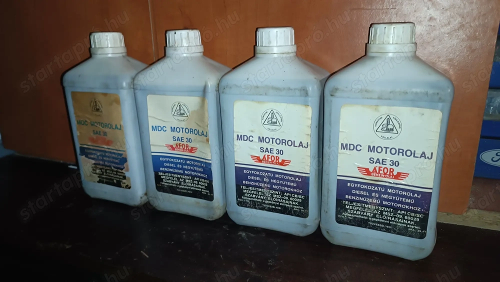 ÁFOR MDC motorolaj SAE30 retro 1 liter 