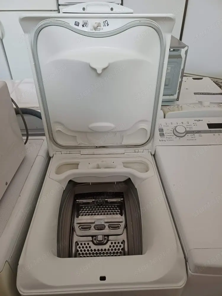 Használt Zanussi ZWQ61215WA Felültöltős Mosógép [H17460] 1-3 hónap garanciával