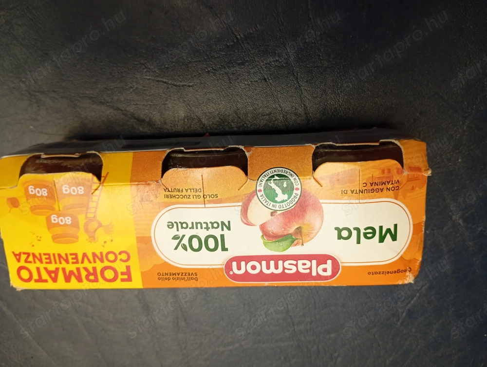 Plasmon Mela almaízű bébiételek, 3 x 80 gr 3000ft óbuda  3000ft óbuda személyes átvétel óbudán lakci