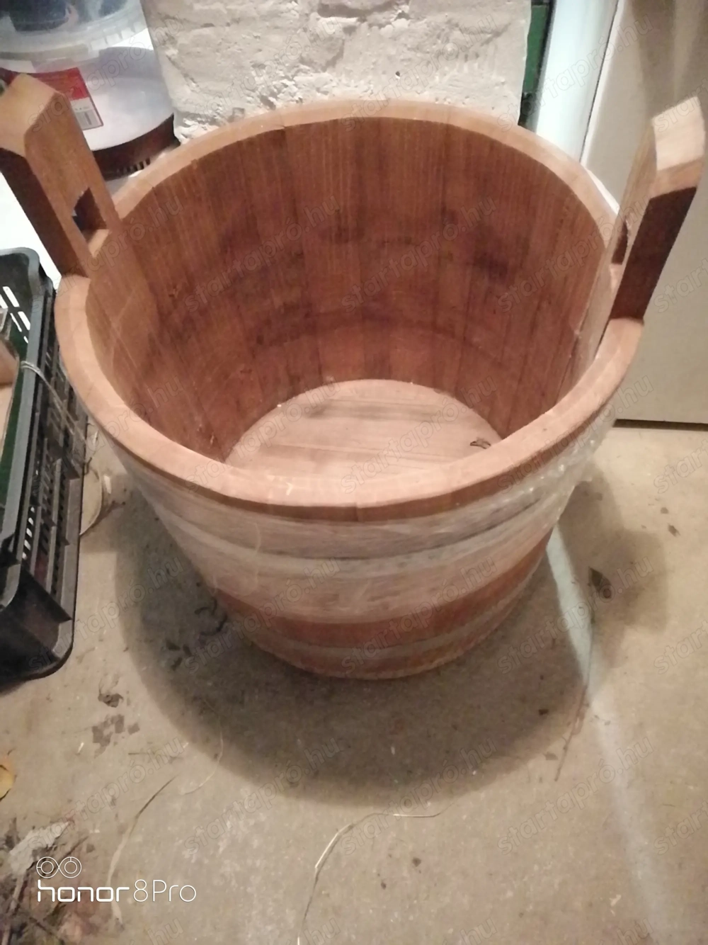 Egyszer használt káposztás hordó 60 literes eladó