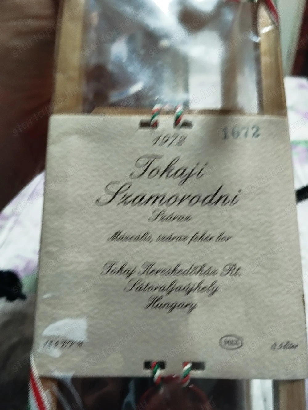 Tokaji Szomorodni 1972