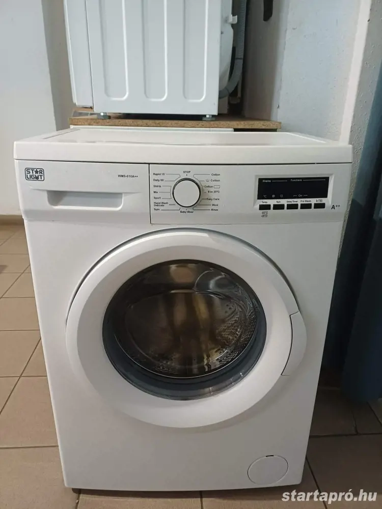 Használt Starlight WMS-610A Elöltöltős Mosógép [KH253] 1-3 hónap garancia