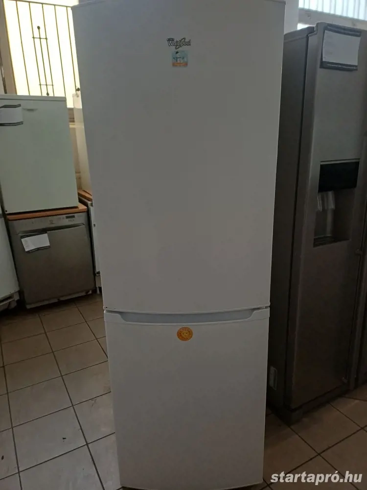 Használt Whirlpool WBE31112 W Alulfagyasztós Hűtőszekrény [H17476]1-3 hónap garancia