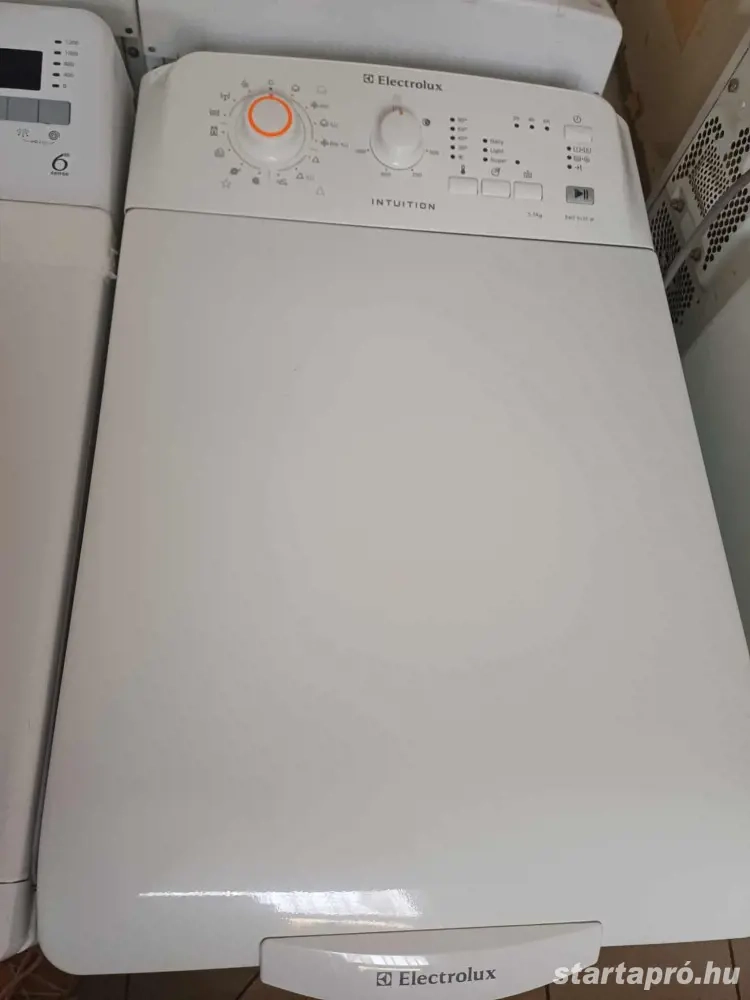 Felújított Electrolux EWT 9125 W Felültöltős Mosógép [HFV817] 3-6 hónap garancia