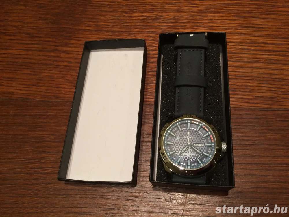 Podegar férfi karóra, óra dobozos Új..