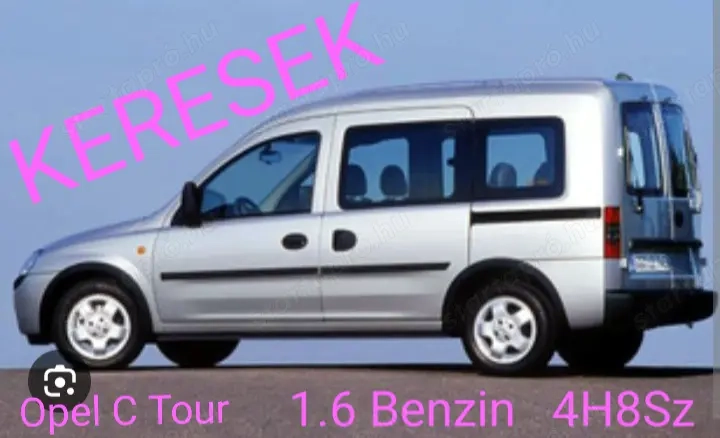 KERESEK Opel Combo Tours - ablakos - 1.6 benzint   4H8Sz !