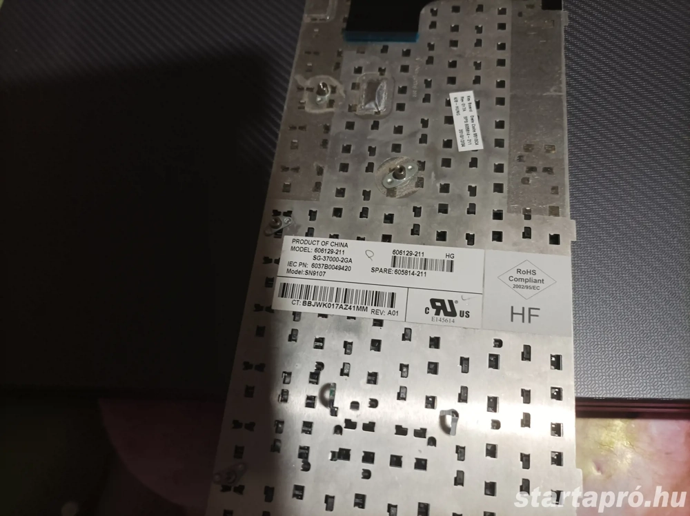  HP delphi numeer D40 laptop biletyűzet 3